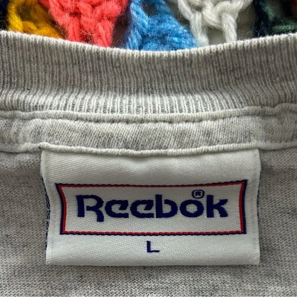Vintage 90s Reebok Single Stitch Life Is Short Play Hard Tennis Tee Unis… - Picture 4 of 13